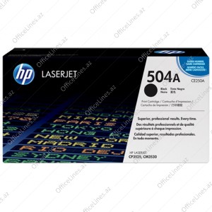 LaserJet kartric HP 504A Qara